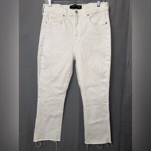 Veronica Beard Carly Kick-Flare High Rise Jeans Size 32